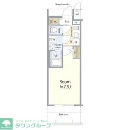 エスリード名古屋サザンプレイスの物件間取画像